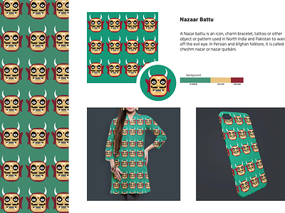 Indian Pattern design (Nazaar Battu) art artwork design graphic design illustration illustration art illustrator