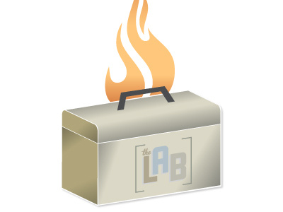 the LAB box design graphic kit logo tool