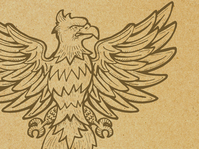 Eagle Crest crest drawing eagle pattern wings