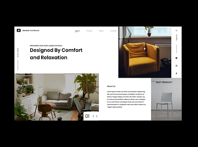 Alankar design furniture store homepagedesign ui ux