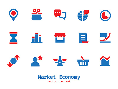 Economy icons icon iconography icons identity pictograms