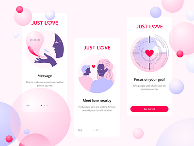 JustLove App Concept