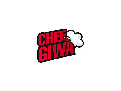 Chef Giwa branding chef design food graphic design illustration illustrator jewellery logo type typography