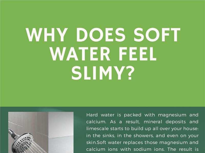 Why Does Soft Water Feel Slimy by Filter Smart on Dribbble