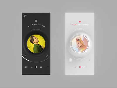 music player dailyui