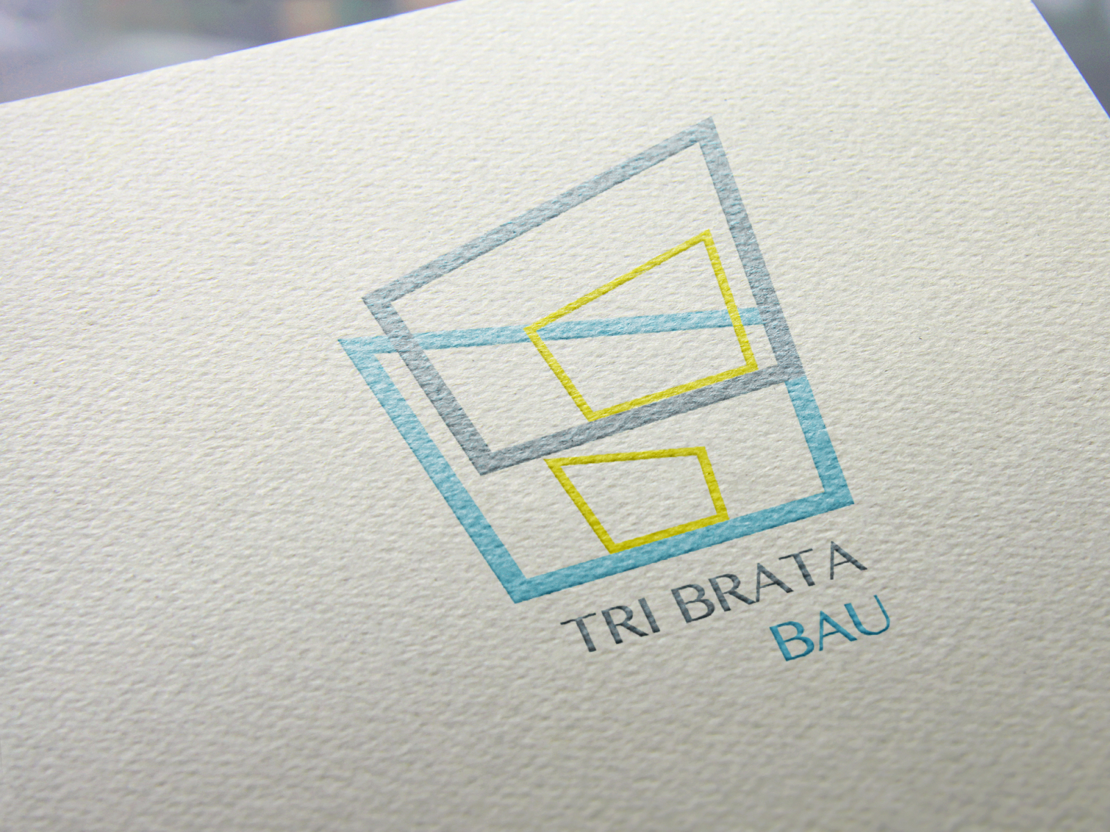 Tri Brata Bau Logo By Sanja Cvetic On Dribbble