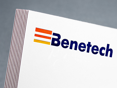 Benetech logo branding example it company logodesign