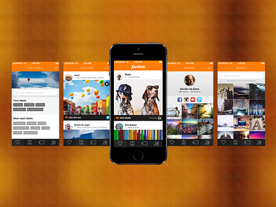 Favolane iPhone app app colors dogs favolane iphone presentation screenshots
