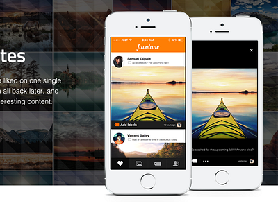 Favolane app website update (1) app design favolane ios iphone screenshot startup
