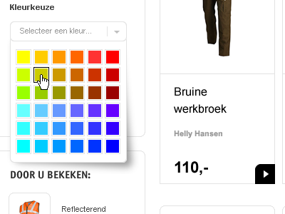 iWorkwear colorpicker