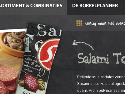 Stegeman Salami Toscane food mangrove salami stegeman toscane webdesign