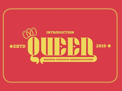 Queen aged alternates classic design display flat font gothic handmade illustration lettering ligatures logo logotype medieval modern multilingual type typography vector