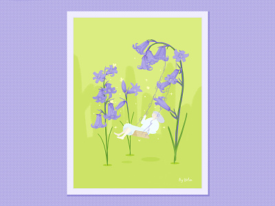 One Day creative dribbble flower graphic illustration nature ui visual