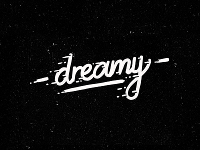 Dreamy hand lettering ipad pro lettering monoline
