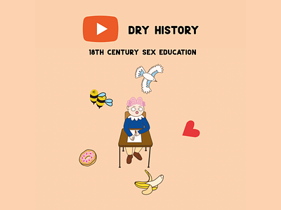 Dry History animation colors education history illustration illustration art illustration design illustrator youtube youtube banner