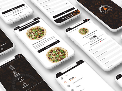 Pizza Delivery App Design