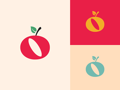 froot apple brand brand design branding color color palette education entrepreneur fruit homeschool logo logo design o plant school startup