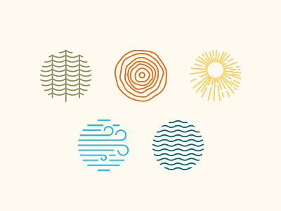 Outdoor Elements Icons