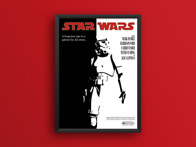 Star Wars Scarface mashup poster mashup movie poster poster red scarface star wars stormtrooper