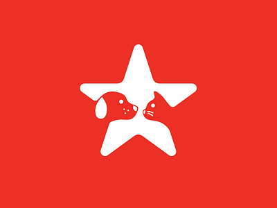 pet star WIP animals cat dog kids pets red star