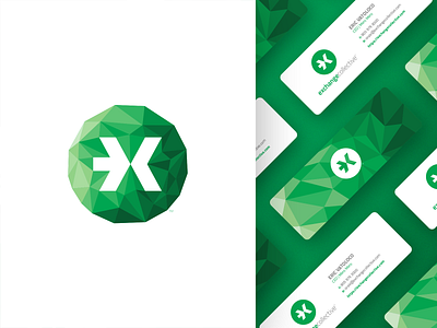 #TBT EXC branding green logo lowpoly poly tbt x