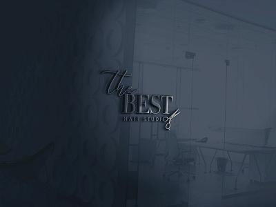 THEBEST branding design graphic design hair salon logo logo design