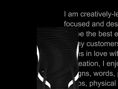 My Mission · Dovhyi Website bigtype black black white clean design freelance logo minimal typography ui ux webflow website