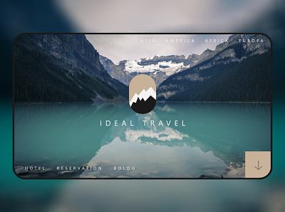 ideal travel app design icon illustration logo type ui uiux user interface ux vector web webdesign website