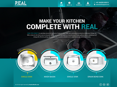 Real Layout Design web design