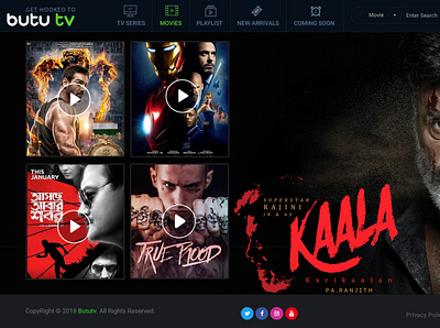 butuTv webdesign