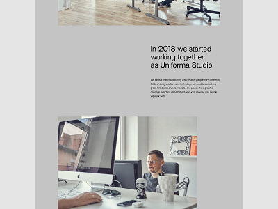 Uniforma Studio - About us