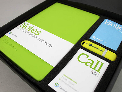 Direct mail box brochure business card colours direct mail icons notebook promotional