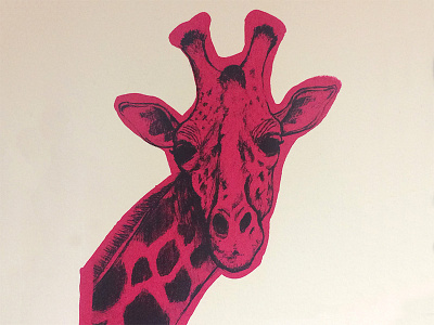 Giraffe | Pink