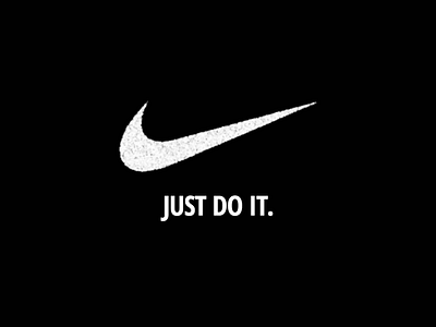 JUST DO IT brand canvas code codepen concept experiments justdoit logo nike particles plasm poster