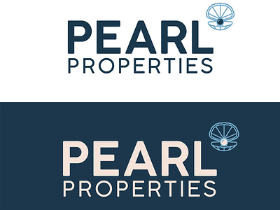 Pearl Properties brand identity branding branding design clean design logo logodesign real estate real estate logo