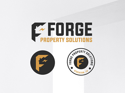 Forge Portfolio brand identity branding cleandesign design icon logo logodesign minimal realestate