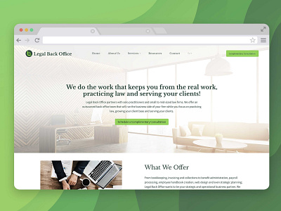 LBO Landing page