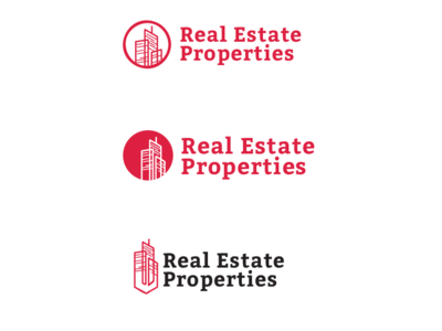 Real Estate Concept branding design icon illustration logo