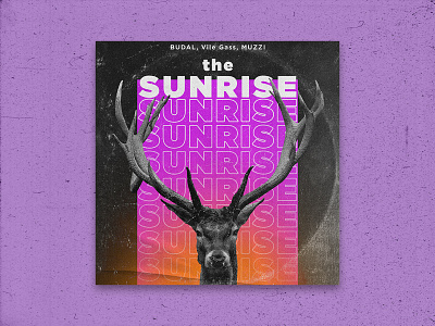 Single Cover for "The Sunrise" art art direction cover art cover artwork cover design design music music art photoshop