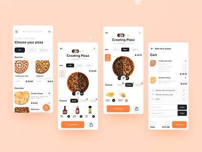 Customizable Pizza App