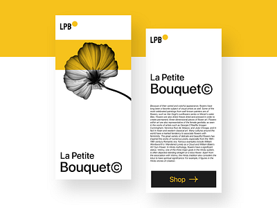 Florist Mobile Landing Page