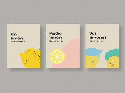 Lemon Branding - Posters branding branding design lemon packaging visual