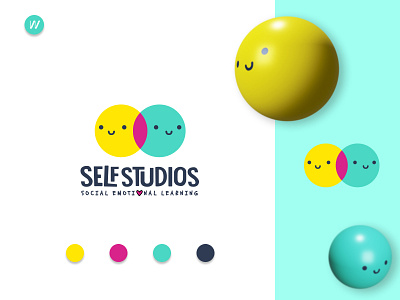 Self Studios Logo Design 3d 3d modelling branding branding and identity design logo logo design minimalist logo modern logo visual identity