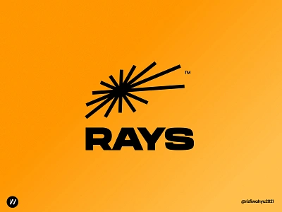 RAYS Logo Design absract branding design geometric logo logo design minimalist logo modern logo sun sunray visual identity