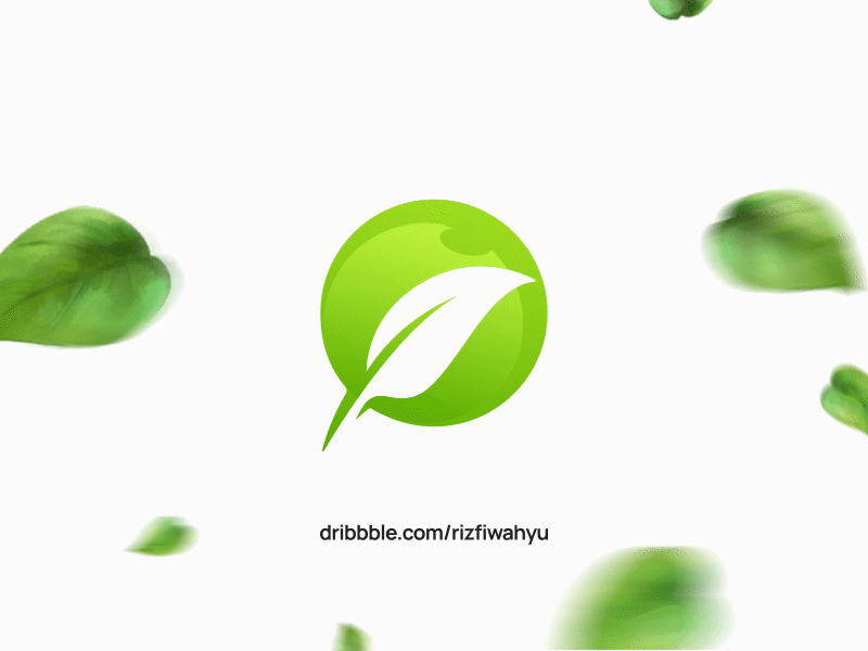 Leaf Chat branding chat design icon leaf logo logo design modern logo nature organic visual identity