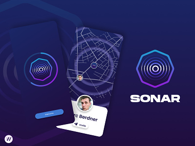SONAR Logo Exploration branding branding and identity icon logo logo design minimalist logo modern logo radar sonar ui vector