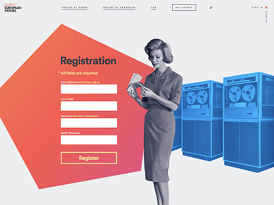 Registration Form form register registration server woman