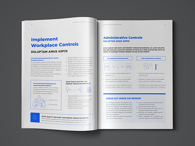 Coronavirus (COVID-19) Company Policy Template company policy coronavirus covid covid19 indesign template