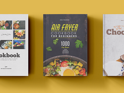 10 Covers for Cookbook in Adobe Illustrator