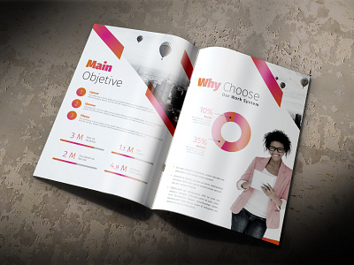 Creative Corporate Brochure brochure design brochure template design indesign indesign template